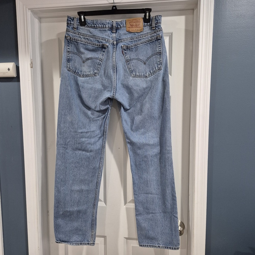 Vtg Levis 505 Jeans Mens 38x34‎ Straight Regular 100% Cotton Y2K 90s Classic